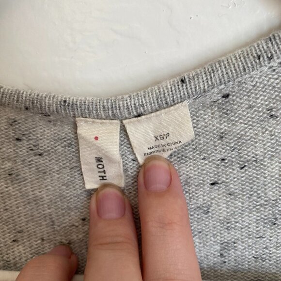 Anthropologie Moth Lyra Speckle Cardigan - Picture 6 of 10